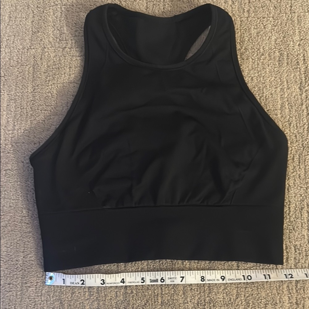 Black Women's Sports Bra